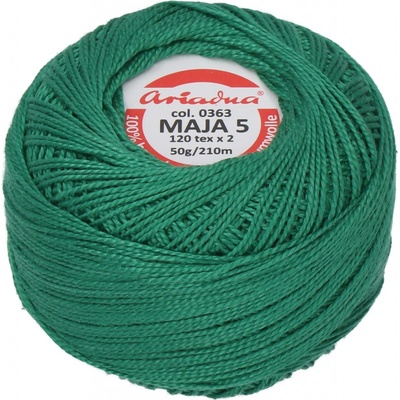 Ariadna Háčkovacia priadza Maja 5 50 g - 0363