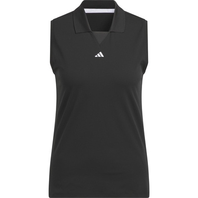 adidas Блуза с яка Adidas Women's Sleeveless Performance Polo Shirt - Black