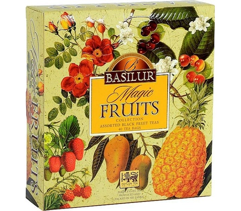 Basilur Magic Fruits Assorted 40 sáčkov