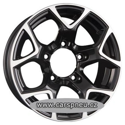 GMP SJ15 5,5x15 5x139,7 ET5 black polished