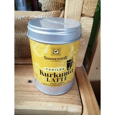 Sonnentor Kurkuma Latte a vanilka Bio 60 g – Zboží Dáma
