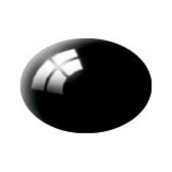 Revell akrylová 36107:leská černá black gloss