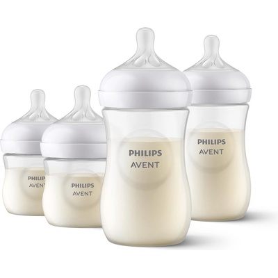 Philips Avent sada lahviček Natural Response SCD838/30 4 kusy