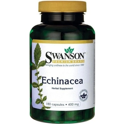 Swanson Echinacea 400 mg 180 kapsúl