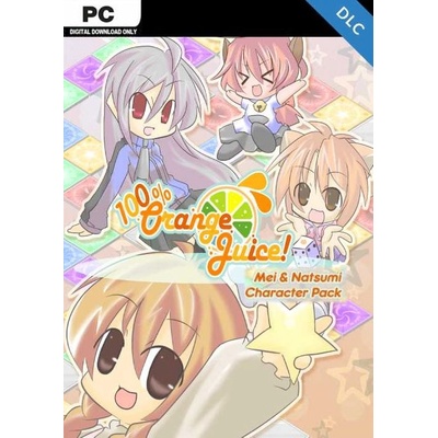 Игра 100% Orange Juice - Mei & Natsumi Character Pack за PC Steam, Електронна доставка