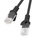 Lanberg Пач кабел Lanberg PCU6-10CC-0050-BK, U/UTP, cat. 6, 0.5м, черен