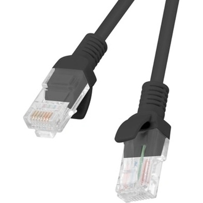 Lanberg Пач кабел Lanberg PCU6-10CC-0050-BK, U/UTP, cat. 6, 0.5м, черен