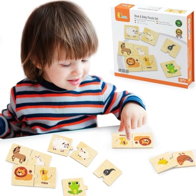 Viga puzzle Mama a dieťa
