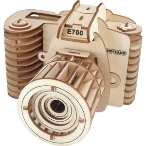 Woodcraft construction kit Woodcraft Дървен 3D пъзел Фотоапарат (XD-G022H)