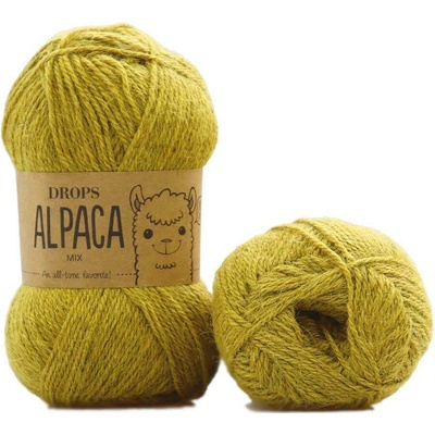 Drops Alpaca MIX 9029 pšeničné pole