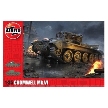 Airfix Cruiser Mk.VIII A27M Cromwell Mk.VI Classic Kit tank A1374 1:35