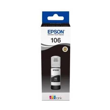 Epson Бутилка с мастило EPSON 106 EcoTank Photo, за L7160 и L7180, Black, C13T00R140