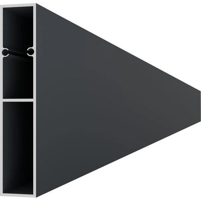 EKOfence Hliníková lamela, profil 100x19,7x2000mm, antracit 14400