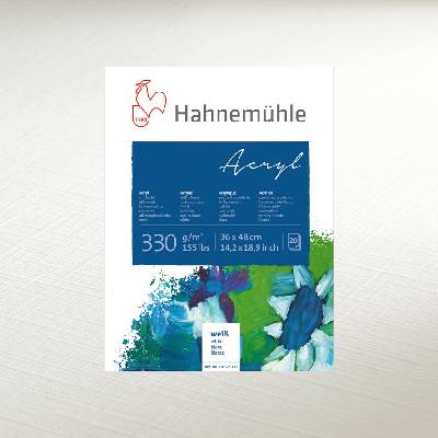 Hahnemühle Skicár 24 x 32cm na akryl lepená väzba 330g/m2 20 listov