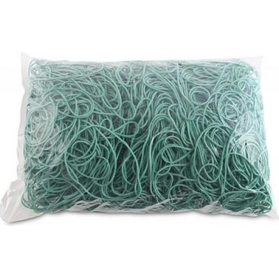 Gumičky Office Products 80mm 1kg zelené