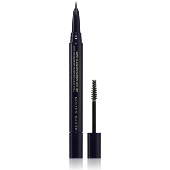 Kevyn Aucoin True Feather Brow Marker Gel Duo маркер за вежди с четка цвят Ash Blonde 0, 4ml