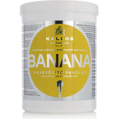 Kallos Kallos Banana With Multivitamin Complex Hair Mask 1000 ml
