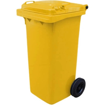 TAVOBAL plastová popelnice 120 l žlutá