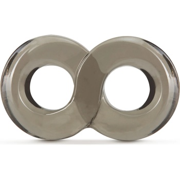 Image 1 of Blush Stay Hard Cock Ring and Ball Strap Black