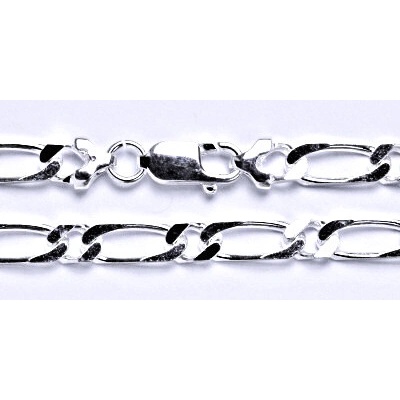 Čištín Stříbrný silný řetízek na krk 5933