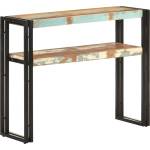 vidaXL Конзолна маса, 90x30x75 см, регенерирано дърво масив (321098)