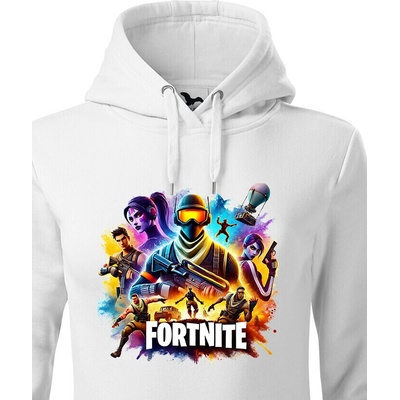 Bezvatriko.cz dámská mikina Fortnite Bílá Canvas 2792 – Zboží Dáma