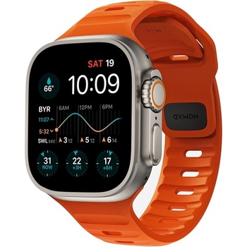Nomad Sport Strap M/L Orange Apple Watch 42/44/45/Ultra 49 mm NM00736685