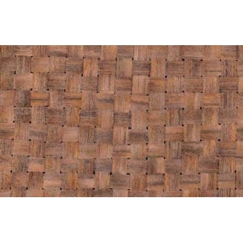 GEKKOFIX 10829 Samolepiace fólie ratan tmavý metráž šírka 67,5cm návin 15m