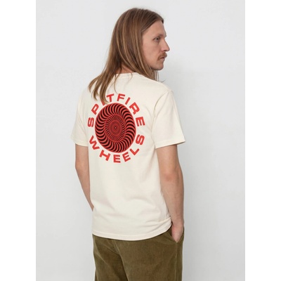 Spitfire Classic 87 Swirl Fill cream w/red&black prints