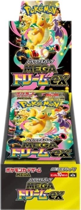 ポケモンカードゲーム Pokemon MEGA DREAM BoosterBox JP 6Box Pokémon TCG Mega Dream Ex Booster Box JAP od 146,89 € - Heureka.sk