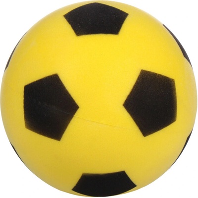 Silent Soccer 21 penová lopta žltá