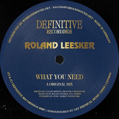 Roland Leesker - What You Need (df691000-52d3-4d7b-9e0e-5be4c216439b)