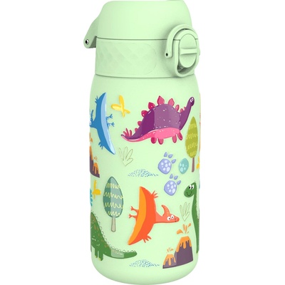 Термо бутилка за вода Ion8 Print, метална, 320ml, ДИНОЗАВРИ2 (32116-А-ДИНОЗАВРИ2)