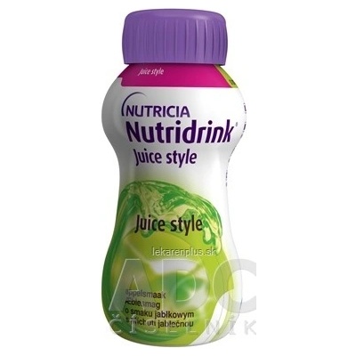 Nutridrink Juice Style s jablkovou príchuťou 4 x 200 ml