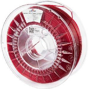 Spectrum PETG Premium High Speed Transparent Red - 1, 75 mm / 1000 g (81551)