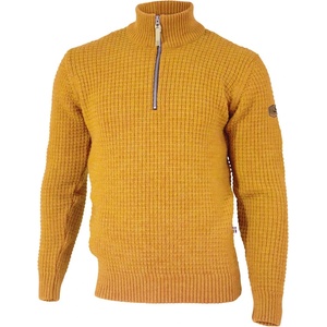 Ivanhoe of Sweden Мъжки вълнен пуловер Ivanhoe of Sweden Moritz Half Zip Wool jumper - Autumn Blaze - размер XXL (005-5436-0515)