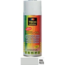 Tech Aerosol akrylová barva ve spreji 400 ml RAL7035 šedá