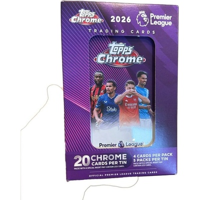 Topps Chrome Premier League 2026 Tin