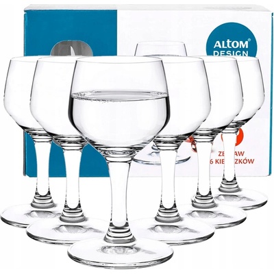 Design 6 panáků na vodku Altom Rubín 40 ml