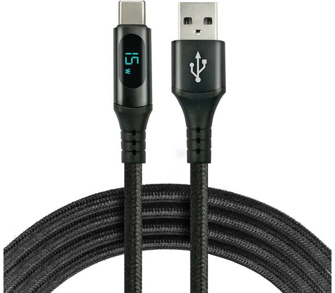 everActive CBB-2CBL USB-A / USB-C LCD 200cm