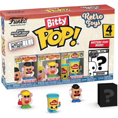Funko Bitty Pop! 4 Pack Retro Toys Mr Potato Head