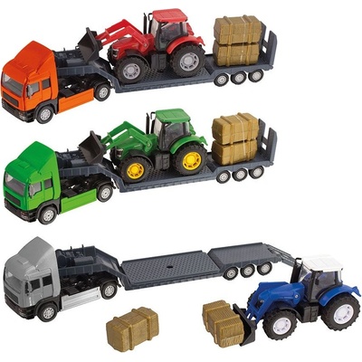 HTI Игрален комплект HTI Teamsterz - Мини автовоз с трактор, асортимент (1372847)