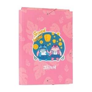Disney Stitch - Folder/briefcase with elastic band A4 (24 x 34 cm)