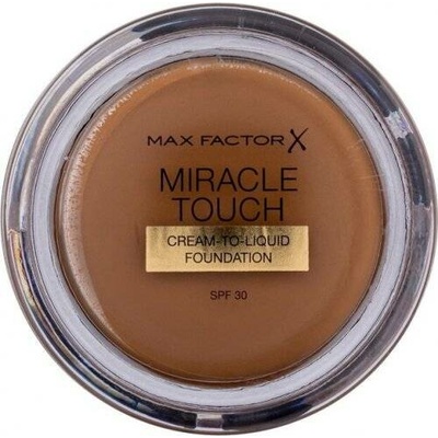 Max Factor Miracle Touch make-up pro všechny typy pleti 97 Toasted Almond 11,5 g