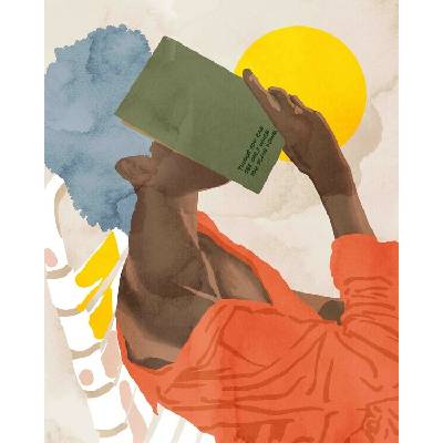 Plagát, Obraz - Calm Reading Moment, Uma Gokhale, 30 × 40 cm