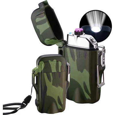 Luxria Plasma Explorer II Vodotesný plazmový so svetlom IP68 Maskáčová zelená