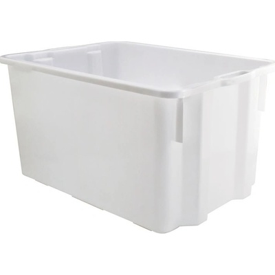 Mobil Plastic stohovací přepravka 630 x 440 x 340 cm bílá