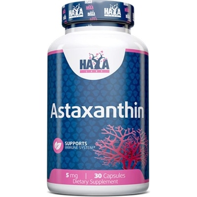 Haya Labs Astaxanthin, 5 mg, 30 капсули, Haya Labs
