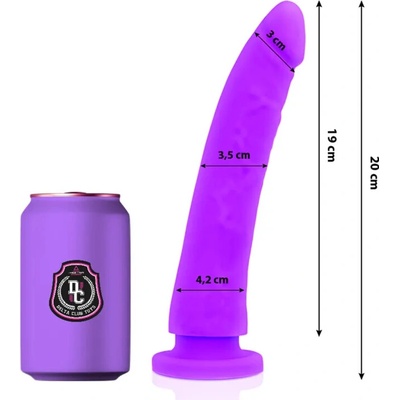 Delta Club Toys Dong Purple Silicone 20 x 4cm