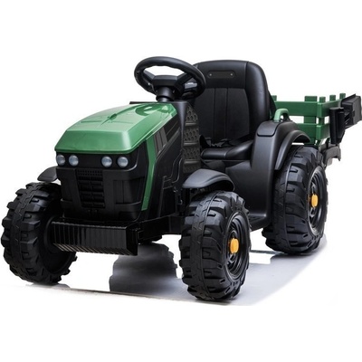 Lean Cars elektrický traktor BDM0925 2021 motor 2x45W batéria 12V7Ah zelená